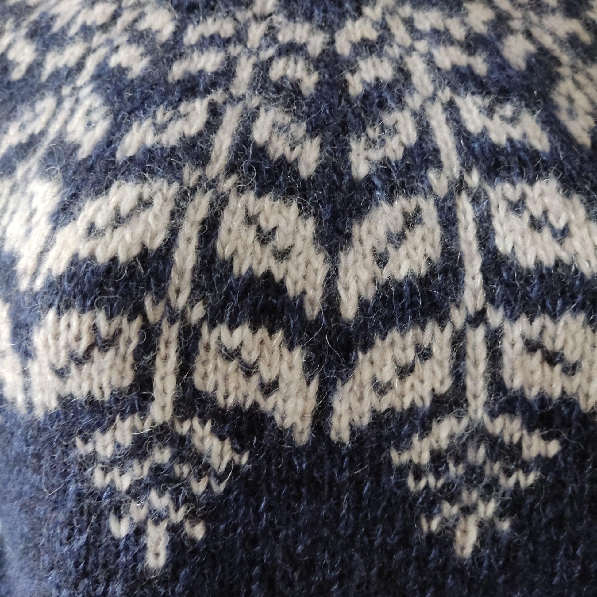 Close-up of a textured fabric with a pattern